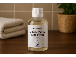 Produktguide testar Holistic Magnesiumdroppar