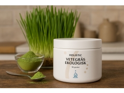Produktguide testar Holistic Vetegräspulver Ekologisk 150 g