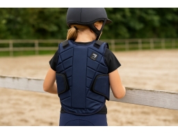 Produktguide testar Horka - Flexplus Säkerhetsväst - Junior Marinblå