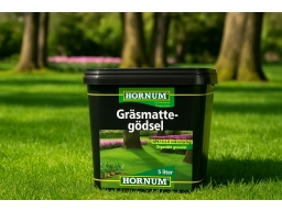 Produktguide testar HORNUM Organisk Gräsmattegödsel 5l