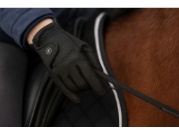 Produktguide testar Horse Life Ridhandske Flexible Grip Junior - Svart