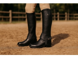 Produktguide testar Horse Life Shortchaps Protec Junior - Svart