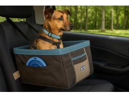 Produktguide testar Hundbilsäte Kurgo Rover Svart, Blå 1 st