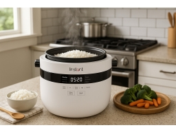 Produktguide testar Instant Pot ris- och ångkokare