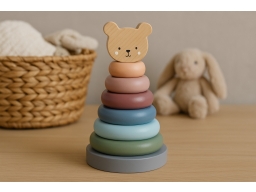 Produktguide testar Jabadabado stapelleksak teddy