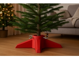 Produktguide testar Julgransfot röd