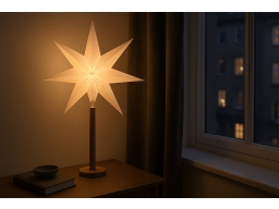 Produktguide testar Julstjärna med Fot – Elice