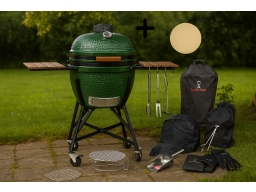 Produktguide testar Kamado Sumo Maxi Grön + tillbehör