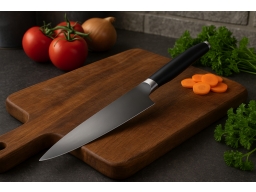 Produktguide testar Keramik-stål-hybrid Onyx Cookware™ Kockkniv 20cm