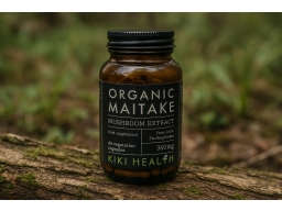 Produktguide testar Kiki Health Organic Maitake Mushroom Extract