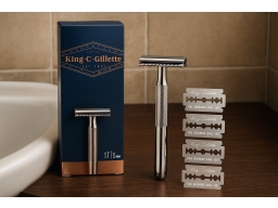 Produktguide testar King C. Gillette Dubbeleggad Säkerhetshyvel 5 Rakblad