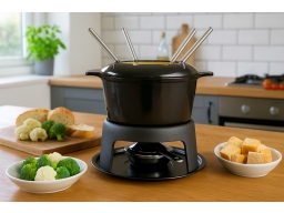 Produktguide testar Kitchen Craft Fonduegryta Emaljerad Gjutjärn Svart