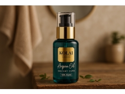 Produktguide testar Kolai Argan Oil Instant Cure Hårolja 75 ml