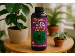 Produktguide testar Krukväxtnäring Organic Houseplant Focus, 1 liter