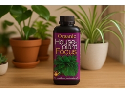 Produktguide testar Krukväxtnäring Organic Houseplant Focus, 300 ml