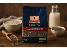 Produktguide testar Kung Markatta Chiafrön 275 g