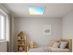 Produktguide testar LED-panel Frameless SL WiFi Bluetooth 45x45cm