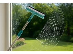 Produktguide testar Leifheit Fönstertvätt med teleskopiskt handtag 28 cm 51104
