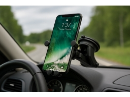 Produktguide testar Linocell Mobilhållare med snabbfäste för vindruta