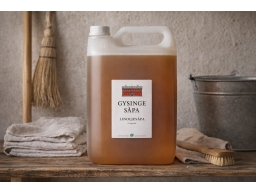 Produktguide testar Linoljesåpa 5 liter Gysinge