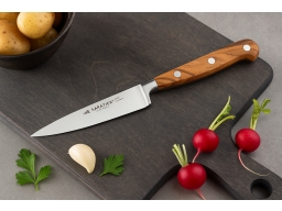 Produktguide testar Lion Sabatier Ideal Provence Skalkniv Olivträhandtag 10 cm