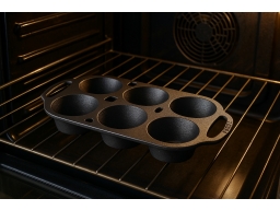 Produktguide testar Lodge Muffinsform 6 hål