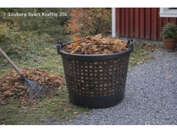 Produktguide testar Lövkorg Svart Kraftig 35L