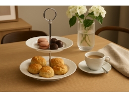 Produktguide testar Lyngby porcelæn Rhombe kakfat