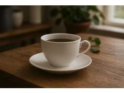 Produktguide testar Lyngby Porcelæn Rhombe Tekopp med fat