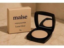 Produktguide testar Maise Highlighter Luna Glow 8 g