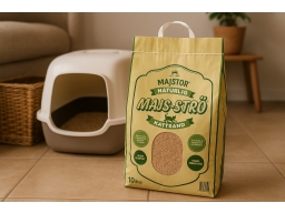 Produktguide testar Majstor Majsströ Kattsand