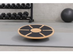 Produktguide testar Master Fitness Balansplatta - Wood, Balansbräda