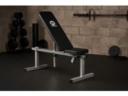 Produktguide testar Master Fitness Träningsbänk Silver I, Träningsbänk