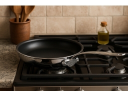 Produktguide testar Mauviel Cook Style stekpanna med non stick-beläggning, 28 cm