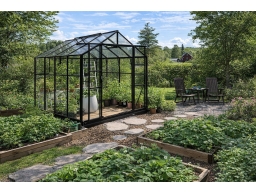 Produktguide testar Metalcraft Växthus 6,4 m² med säkerhetsglas