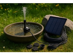 Produktguide testar Minifontän med solceller
