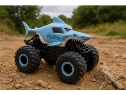 Produktguide testar Monster Jam Megaladon Radiostyrd bil 2