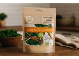 Produktguide testar Mother Earth Ashwagandhapulver EKO