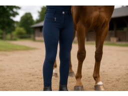 Produktguide testar Mountain Horse Crown Ridbyxor Junior - Navy 