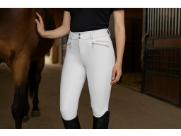 Produktguide testar Mountain Horse Diana Ridbyxor - Vit