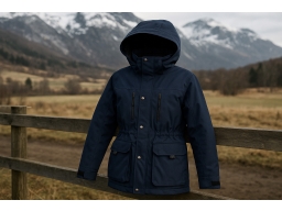 Produktguide testar Mountain Horse Eagle Stallparkas – Blå 