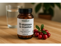 Produktguide testar Närokällan D-Mannos + Tranbär