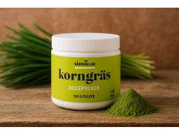Produktguide testar Närokällan Korngräs Juicepulver
