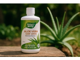 Produktguide testar Natures Way Aloe Vera Bladjuice