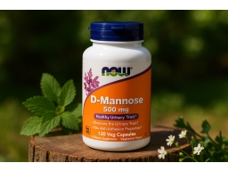 Produktguide testar Now Foods I D-Mannose 500 mg I 120 vegan kapseln