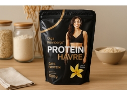 Produktguide testar Olga Rönnbergs Havreprotein