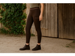 Produktguide testar Pikeur ® Juli Athleisure Ridtights Full Grip - Chocolate