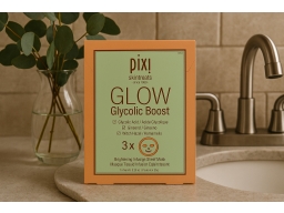 Produktguide testar Pixi Glow Glycolic Boost Sheetmask 3-pack