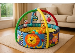 Produktguide testar Playgro Ball Babygym