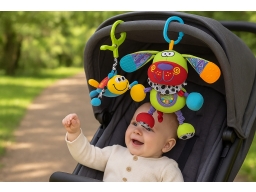 Produktguide testar PlayGro Encouraging Discovery Barnvagnsleksak 2-pack